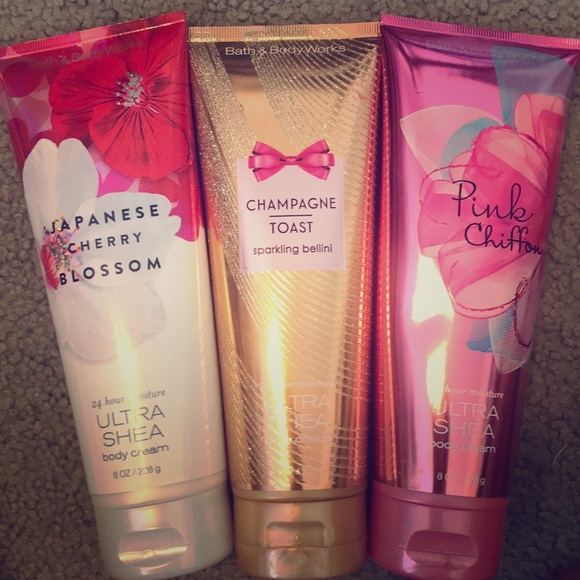 3 bath and body works body creams - Picture 1 of 1